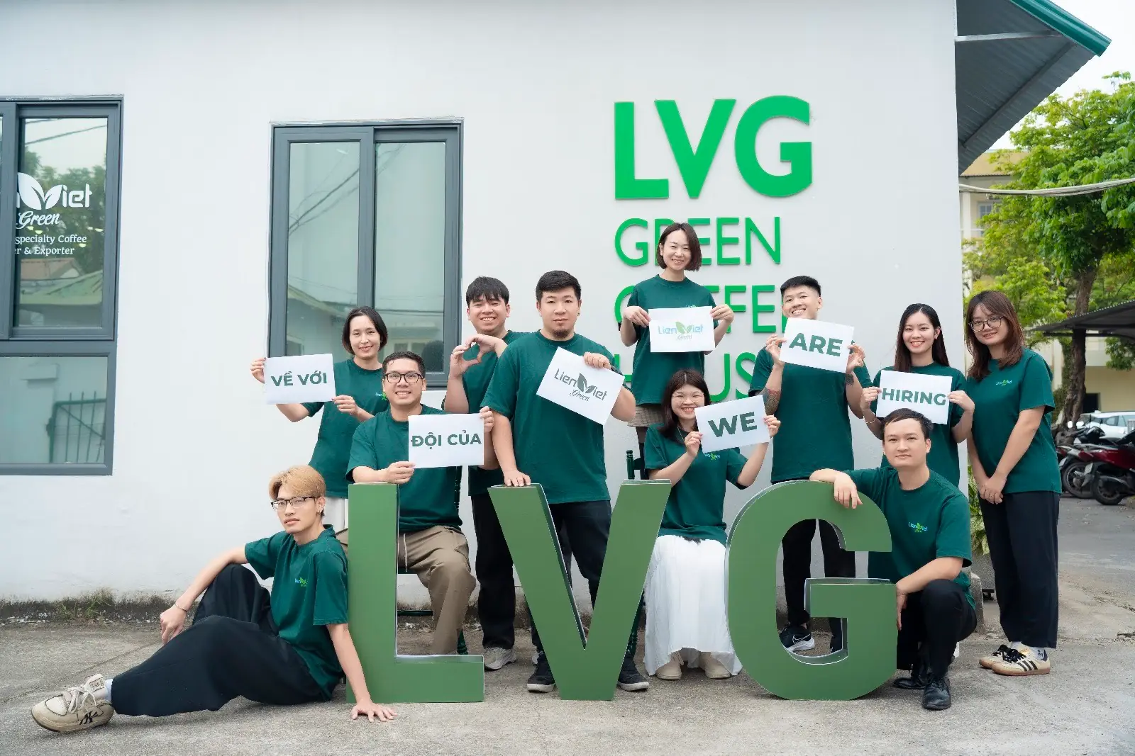 The Lien Viet Green team
