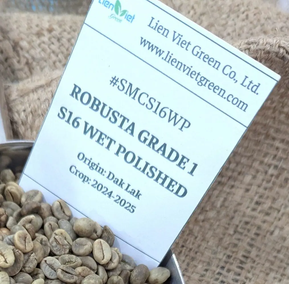 Cà phê Robusta Grade 1 – SMCS16WP