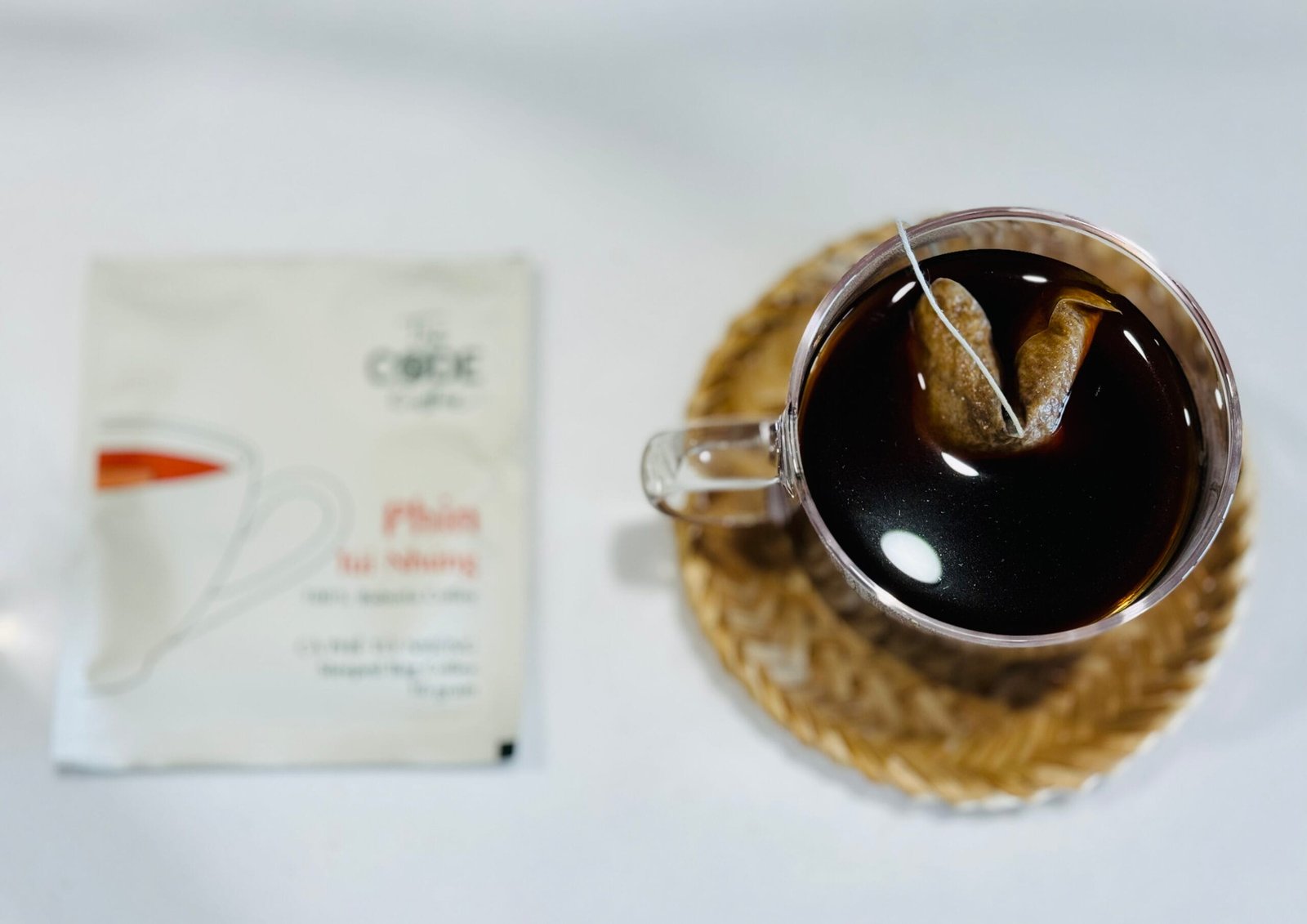 Robusta steeped coffee