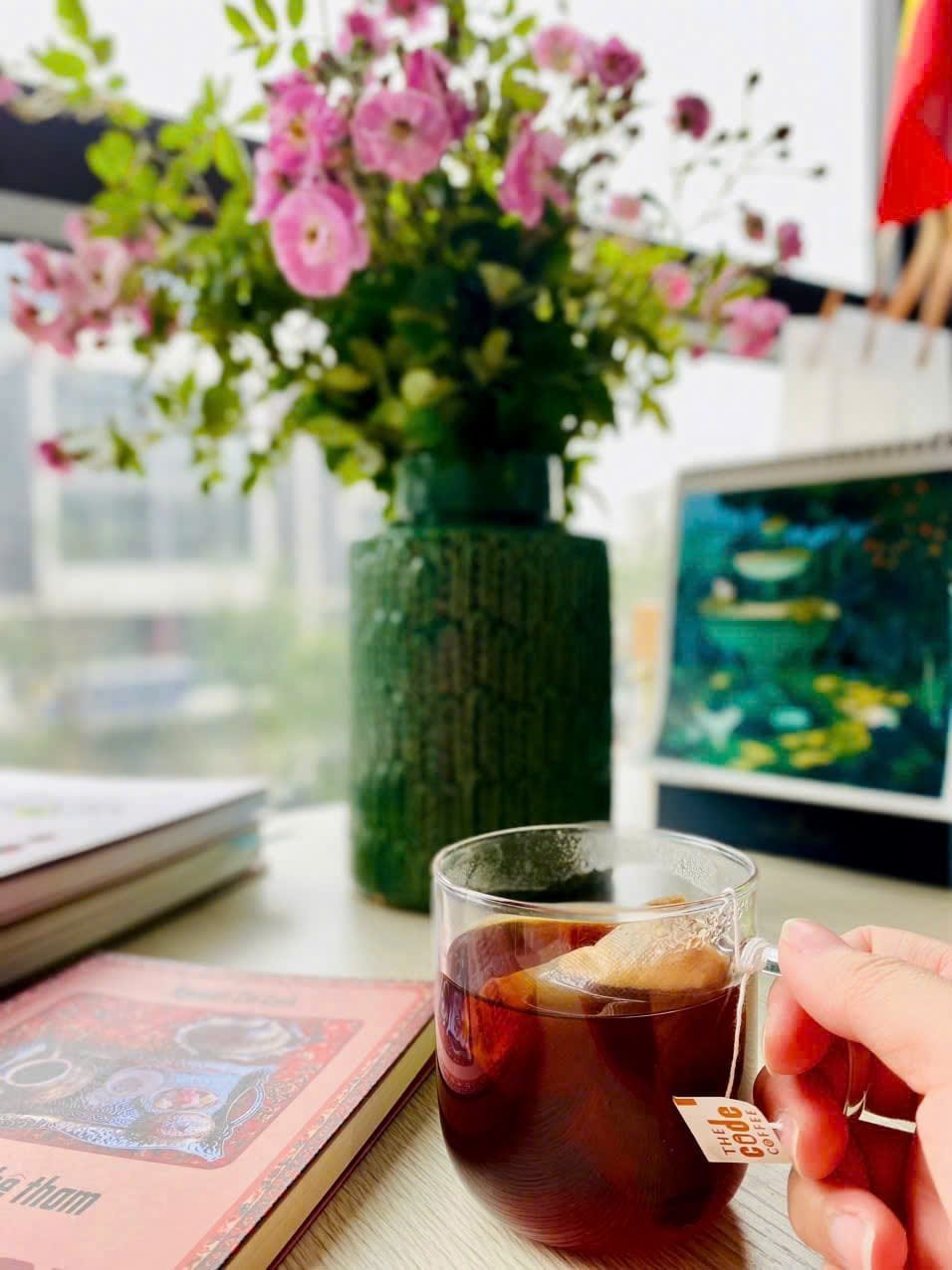 Arabica steeped coffee